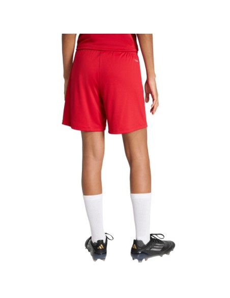adidas Entrada 26 women's shorts red JZ2536