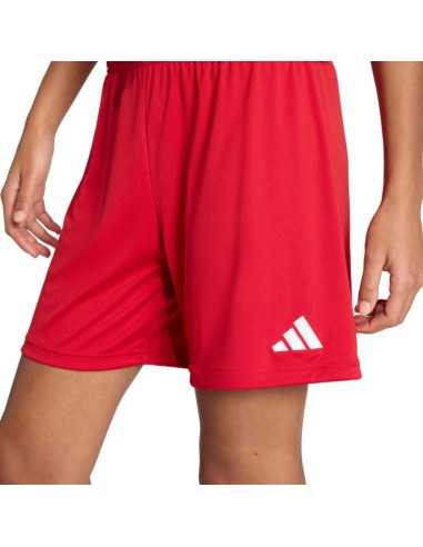 adidas Entrada 26 women's shorts red JZ2536
