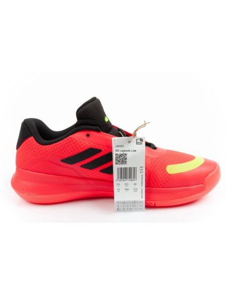 Adidas men's BB Legends Low coral basketball shoes