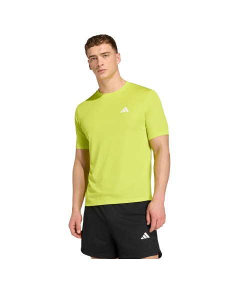 Men's adidas Workout Essentials Base Tshirt lime green KD5472