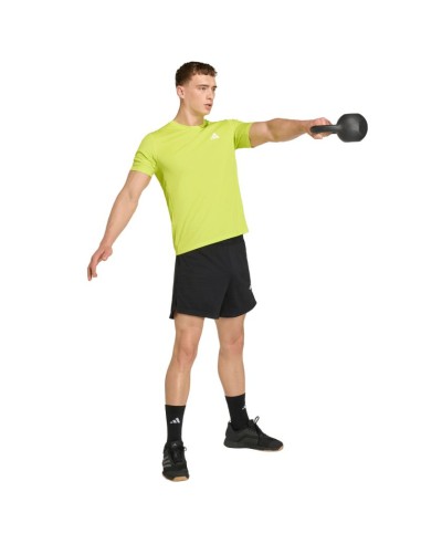 Men's adidas Workout Essentials Base Tshirt lime green KD5472