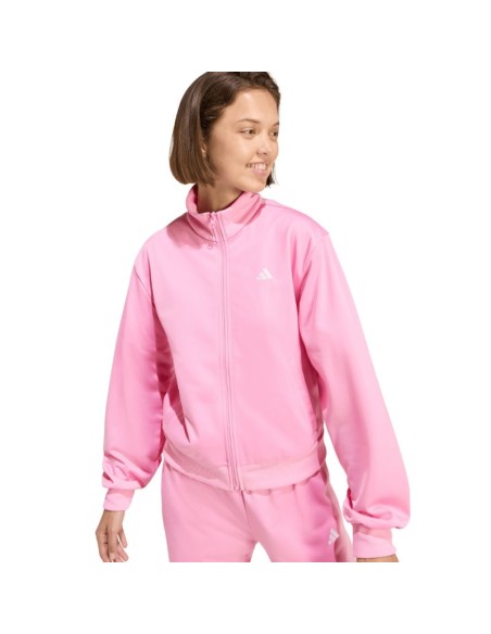 Women's adidas Essentials Feel Cozy Tracksuit Pink KB8458
