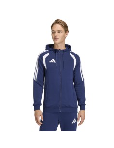 Men's adidas Tiro 26 League Sweat Full Zip Hoodie Navy Blue KF3320