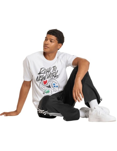 Men's adidas FIFA World Cup 26 Road to NYNJ Graphic TShirt White KB2535