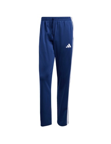 Men's adidas 3Stripes Tricot Regular Fit Open Hem Pants Blue JI8803