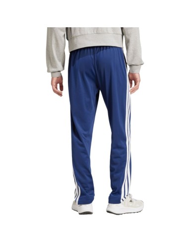 Men's adidas 3Stripes Tricot Regular Fit Open Hem Pants Blue JI8803