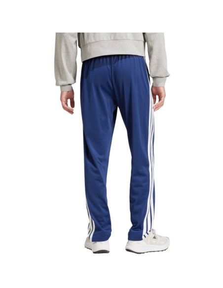 Men's adidas 3Stripes Tricot Regular Fit Open Hem Pants Blue JI8803