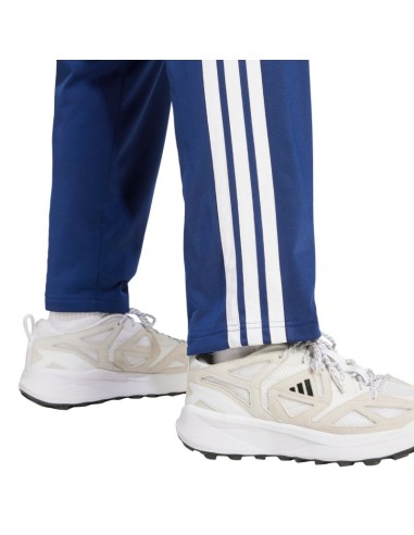 Men's adidas 3Stripes Tricot Regular Fit Open Hem Pants Blue JI8803