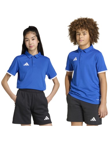 adidas Entrada 26 Polo Tshirt for kids blue JZ6625