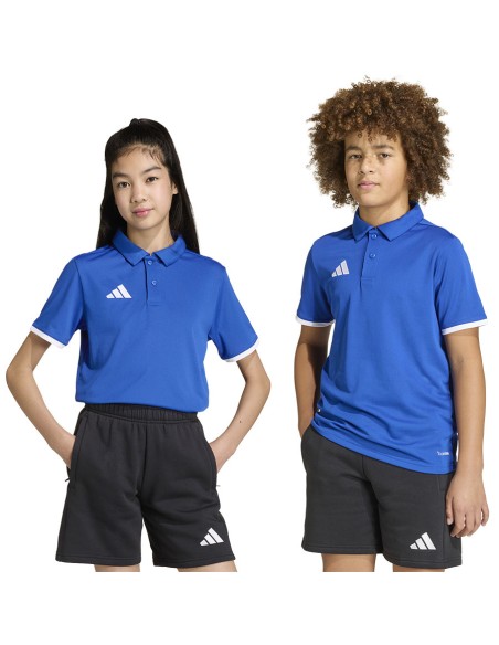adidas Entrada 26 Polo Tshirt for kids blue JZ6625