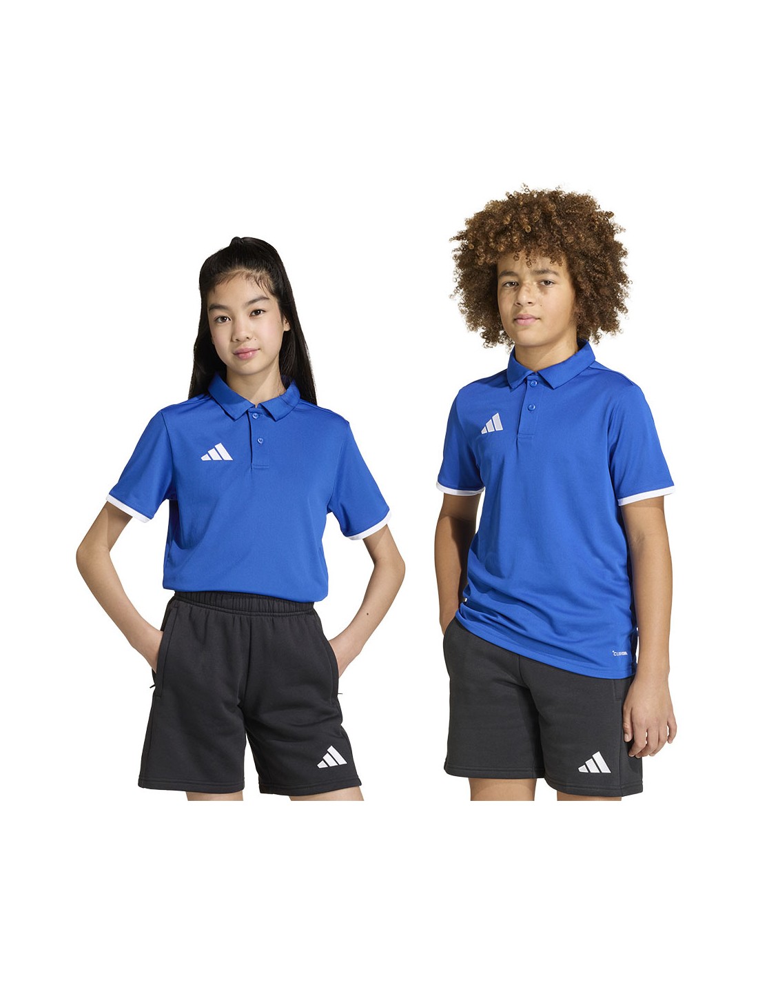 adidas Entrada 26 Polo Tshirt for kids blue JZ6625