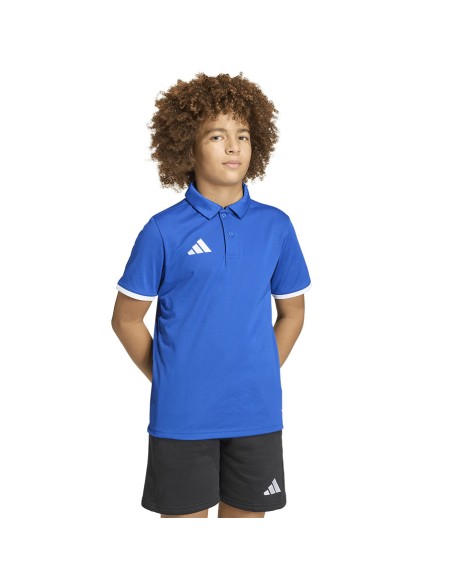 adidas Entrada 26 Polo Tshirt for kids blue JZ6625