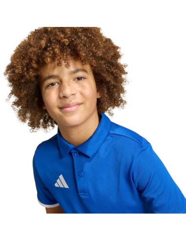 adidas Entrada 26 Polo Tshirt for kids blue JZ6625