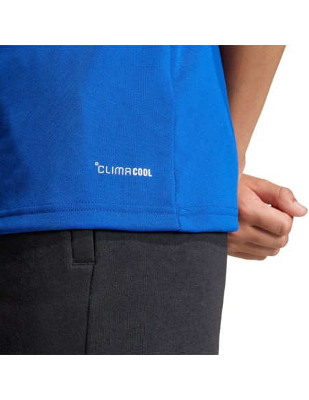 adidas Entrada 26 Polo Tshirt for kids blue JZ6625