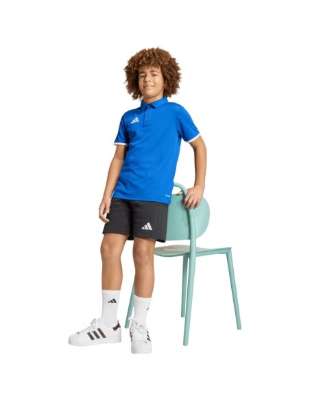 adidas Entrada 26 Polo Tshirt for kids blue JZ6625
