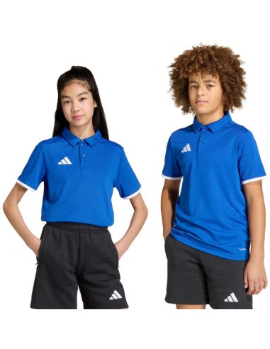 adidas Entrada 26 Polo Tshirt for kids blue JZ6625