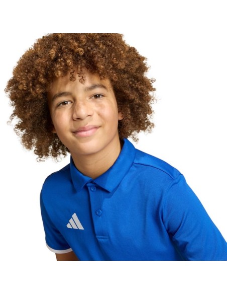 adidas Entrada 26 Polo Tshirt for kids blue JZ6625