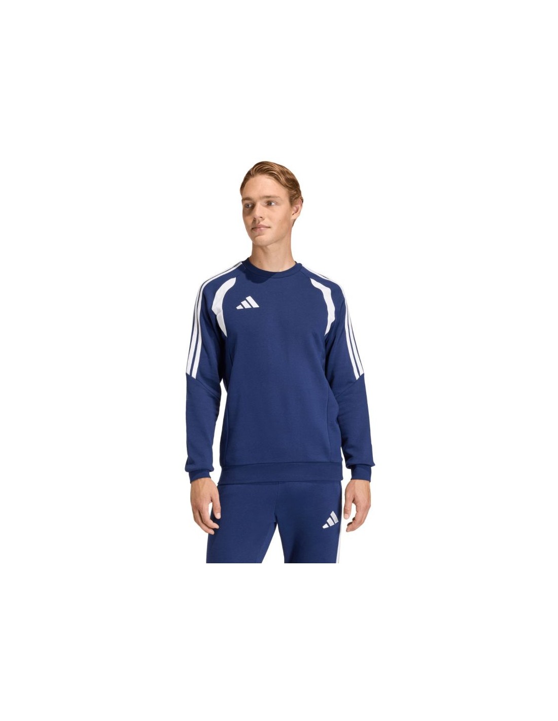 Men's adidas Tiro 26 League Sweat Crew navy blue and white KF5816