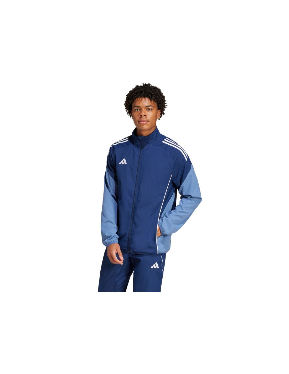 Men's adidas Tiro 25 Competition Presentation sweatshirt navy blue JI6564