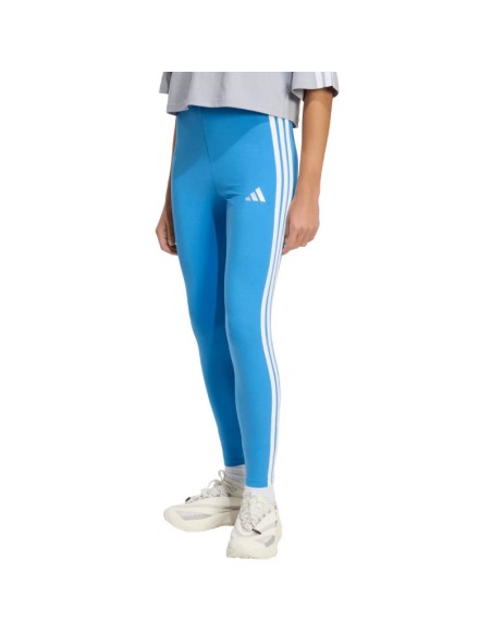 Women's adidas Essentials 3Stripes Leggings Blue KC5179