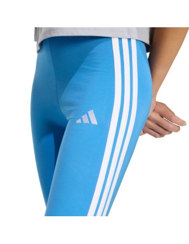 Women's adidas Essentials 3Stripes Leggings Blue KC5179