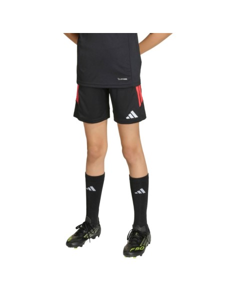 adidas Tiro 26 League kids' shorts black and red JY7148