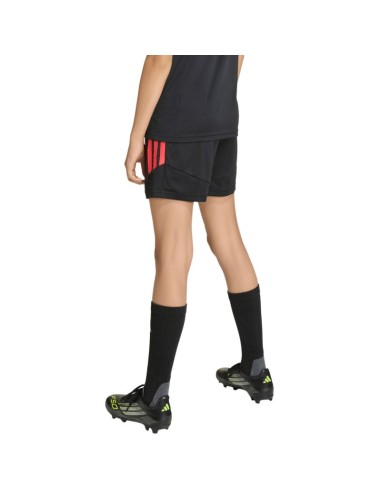 adidas Tiro 26 League kids' shorts black and red JY7148