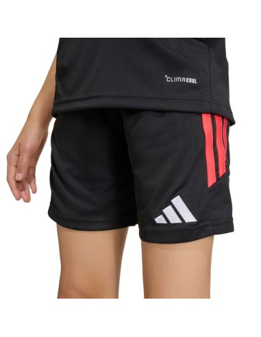 adidas Tiro 26 League kids' shorts black and red JY7148