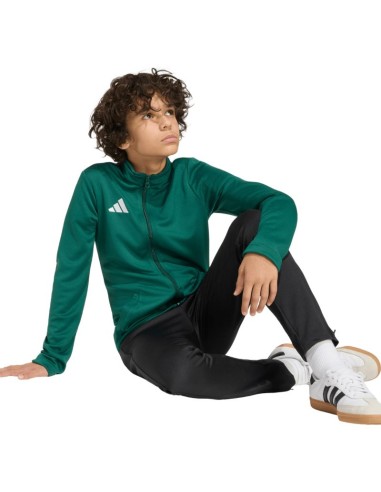 adidas Entrada 26 Track green kids' sweatshirt KE9837