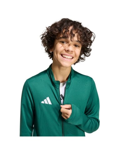 adidas Entrada 26 Track green kids' sweatshirt KE9837
