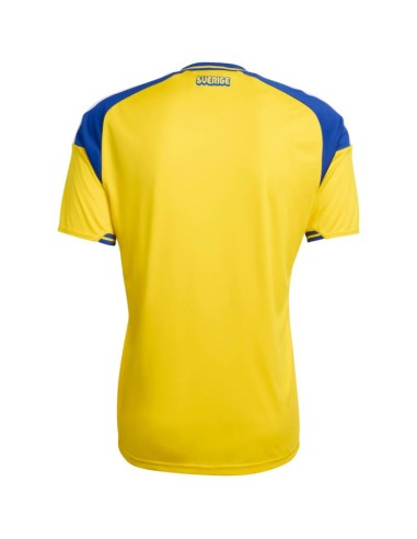 Men's adidas Sweden 26 Home Jersey yellow and blue JM5814