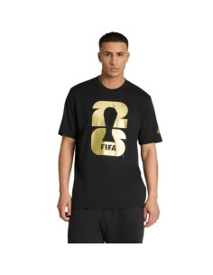 adidas FIFA World Cup 26 Official Emblem Men's TShirt Black KB3704