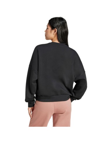 adidas Essentials Small Logo Feelcozy Women's Sweatshirt Black JC5932