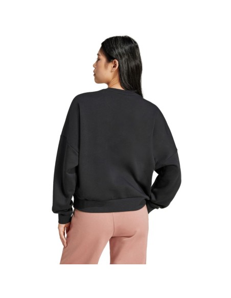 adidas Essentials Small Logo Feelcozy Women's Sweatshirt Black JC5932