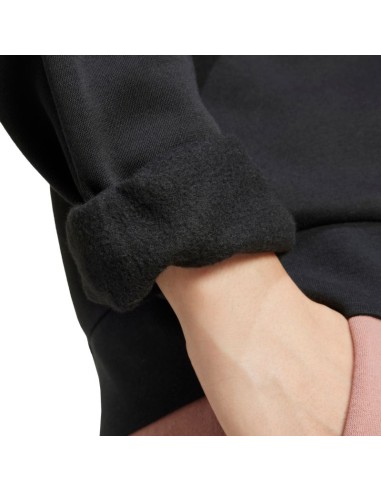 adidas Essentials Small Logo Feelcozy Women's Sweatshirt Black JC5932