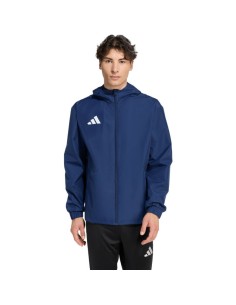 Men's adidas Entrada 26 All Weather Jacket Navy Blue JZ9102