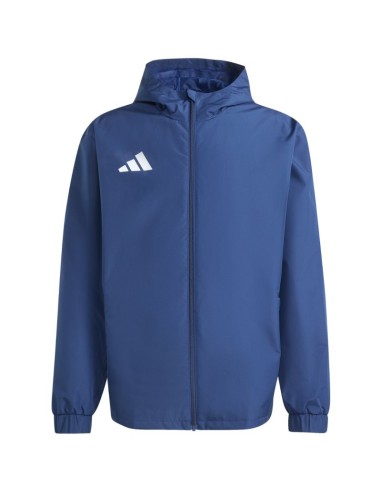 Men's adidas Entrada 26 All Weather Jacket Navy Blue JZ9102