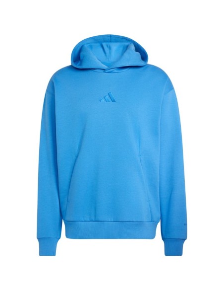 Men's adidas ALL SZN Fleece Hoodie blue KC3182