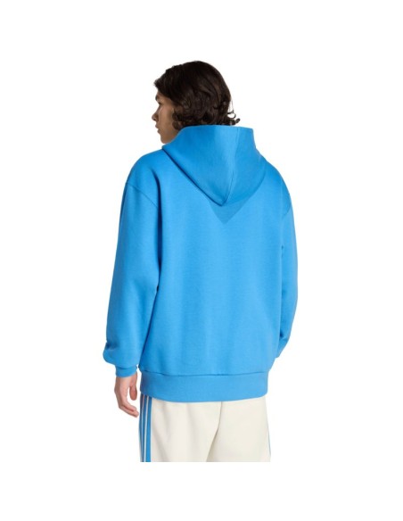 Men's adidas ALL SZN Fleece Hoodie blue KC3182