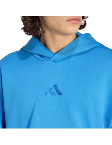 Men's adidas ALL SZN Fleece Hoodie blue KC3182