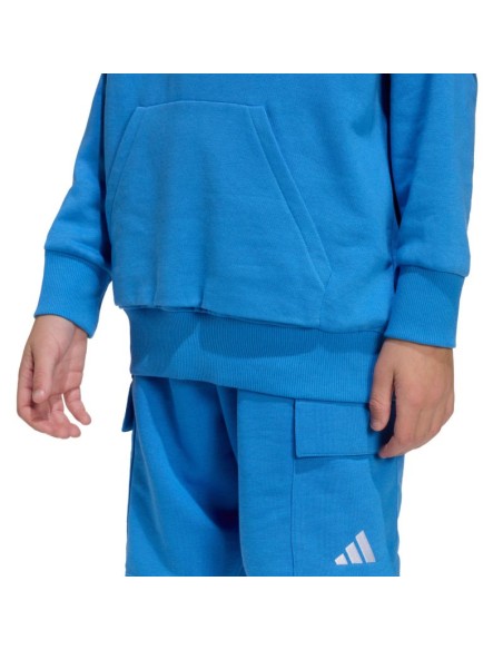 adidas Essentials Hoodie for kids blue KD3382