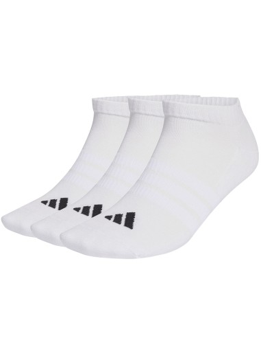 Adidas Cushioned Essentials Low Cut Socks 3 Pairs White JZ0535