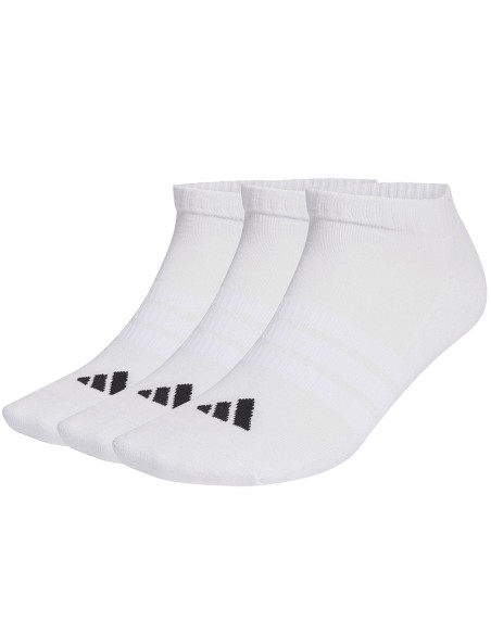 Adidas Cushioned Essentials Low Cut Socks 3 Pairs White JZ0535