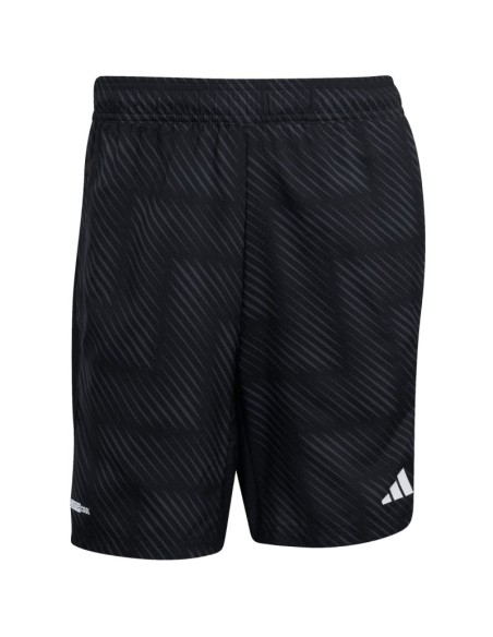 Men's adidas Tech Intensity Aop Shorts Black KB3123