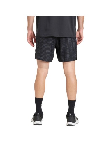 Men's adidas Tech Intensity Aop Shorts Black KB3123