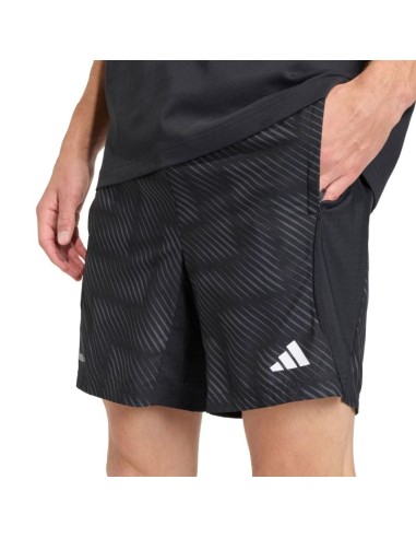 Men's adidas Tech Intensity Aop Shorts Black KB3123