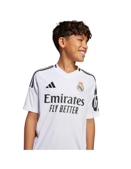 adidas Real Madrid 2425 Home Kids' Jersey White JX2139