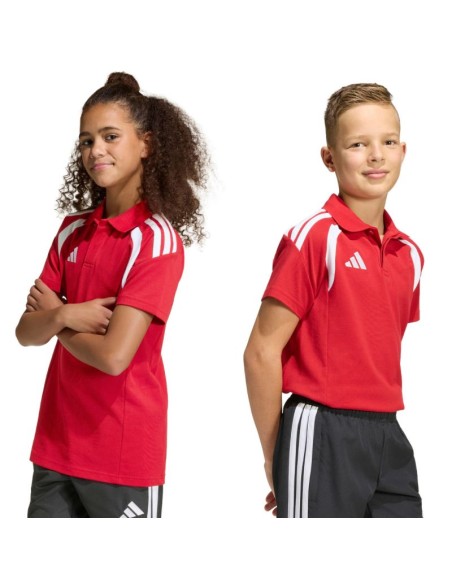 adidas Tiro 26 League Polo Tshirt for kids red KF3408