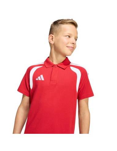 adidas Tiro 26 League Polo Tshirt for kids red KF3408