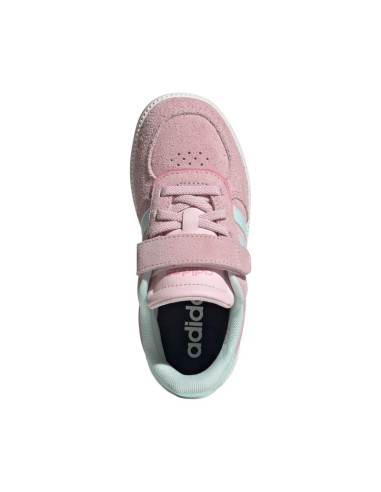 Adidas Breaknet Sleek pink and mint kids' shoes JS0136